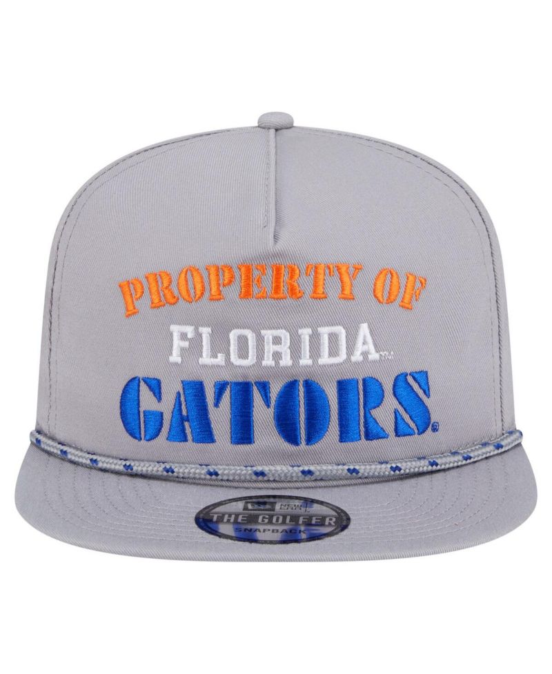 Men's Gray Florida Gators Golfer Vintage Adjustable Hat
