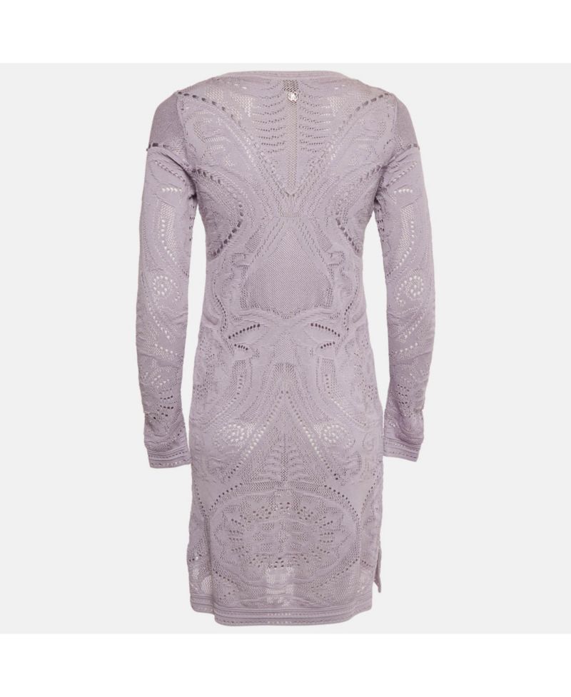 Women's Lavender Knit Mini Dress
