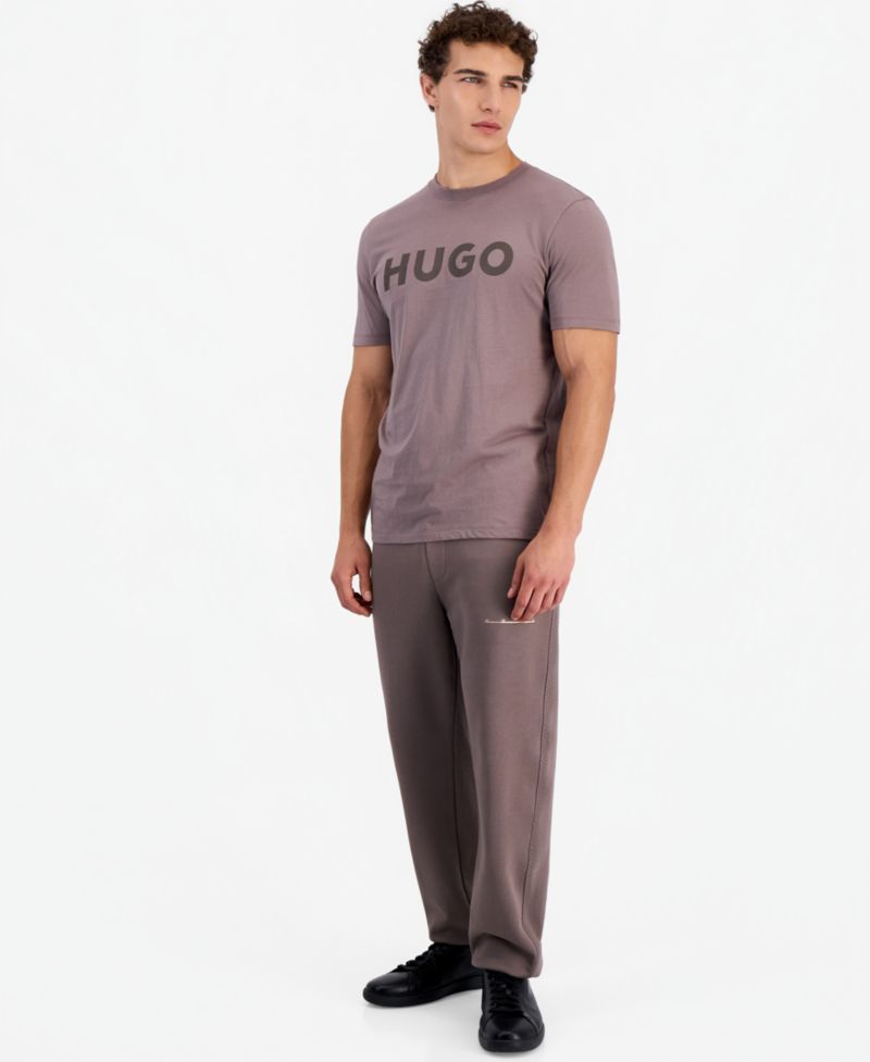 Men's Dulivio Crewneck Logo Print T-Shirt