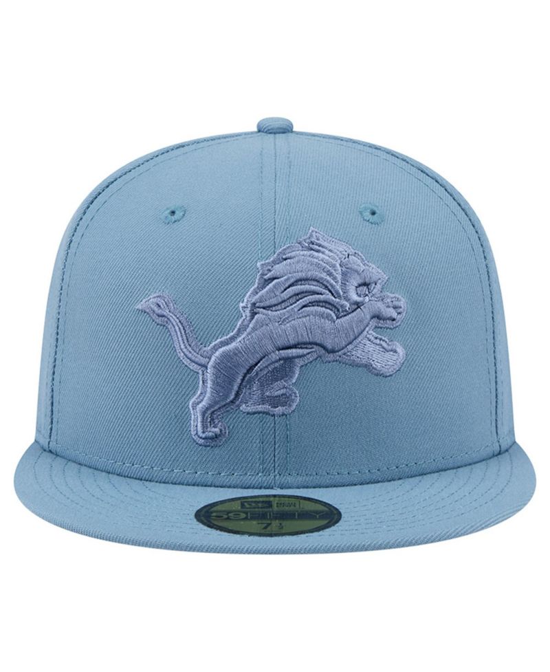 Men's Blue Detroit Lions Color Pack 59FIFTY Fitted Hat
