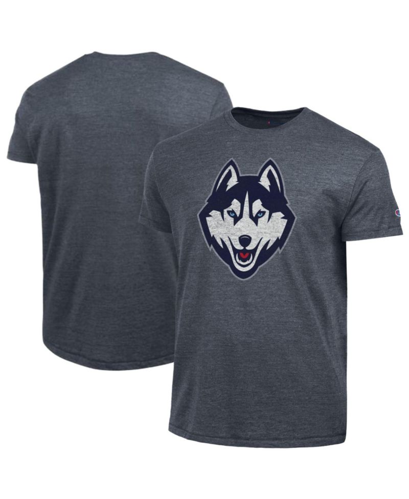 Men's Navy UConn Huskies Triumph Tri-Blend T-Shirt