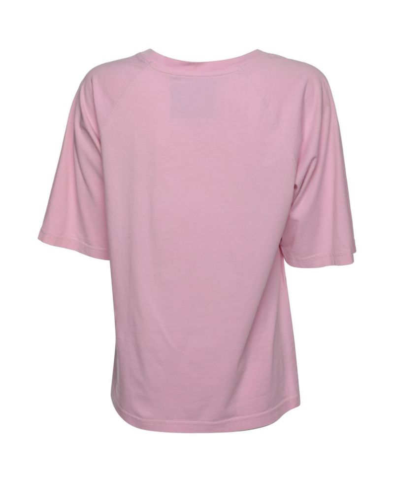 Women's Face Embroidered T-Shirt