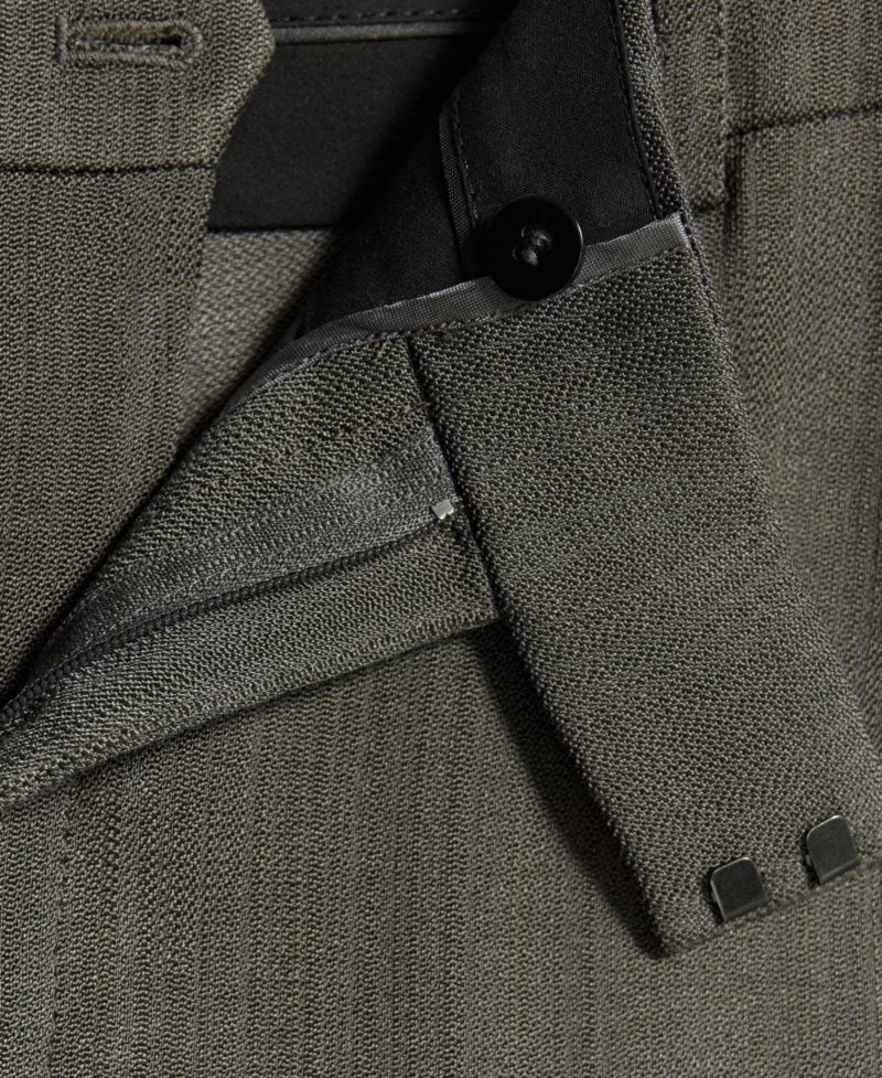 Women's Stitching Details Straight Suit Pants