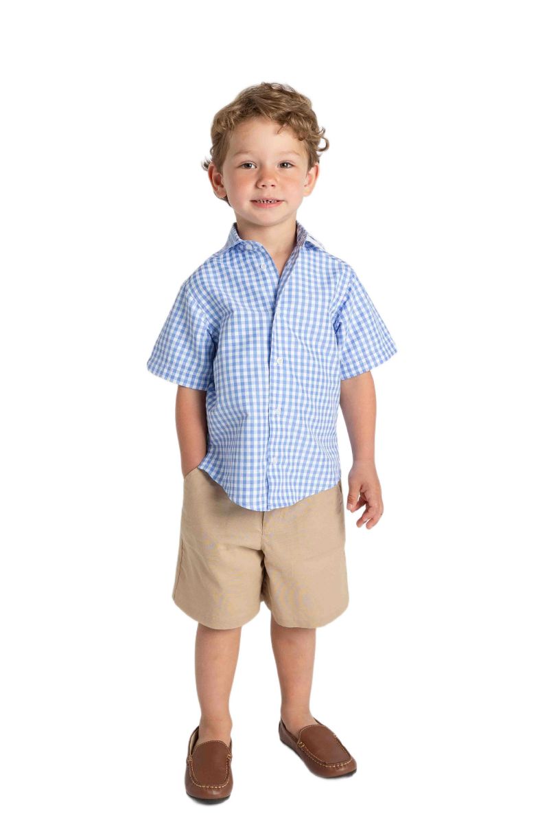 Little Boy Linen Look Short