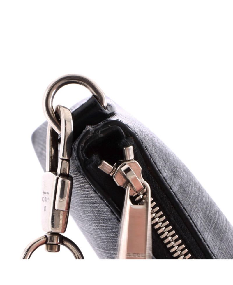 Mini Interlocking G Patch Wristlet Messenger Bag GG Coated Canvas