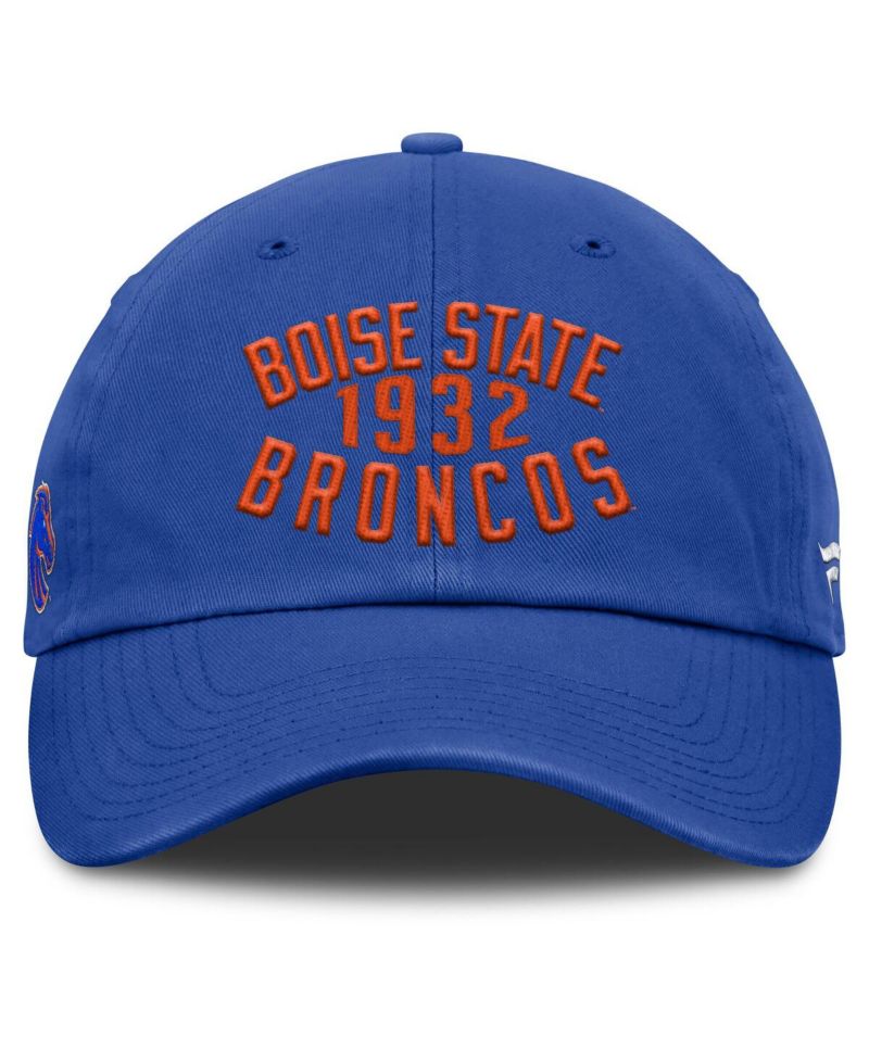 Men's Royal Boise State Broncos Archer Adjustable Hat