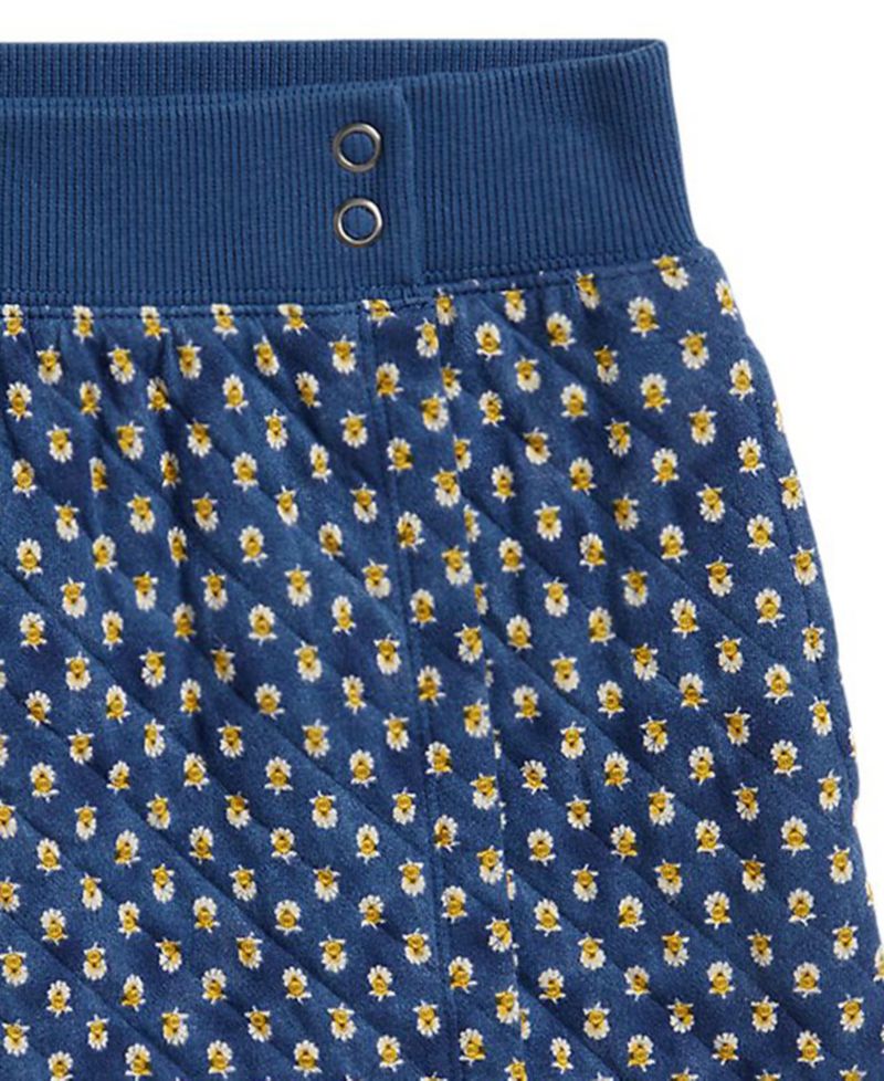 Girls' 7-16 Floral Quilted Wrap Skirt