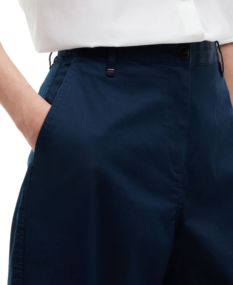 Women's Barrel High-Rise Chino Pants