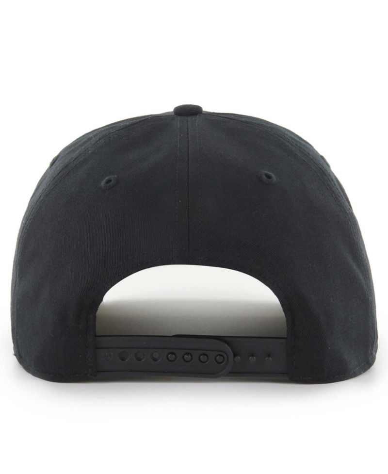 Men's Black San Antonio Spurs Hardwood Classics Hitch Adjustable Hat