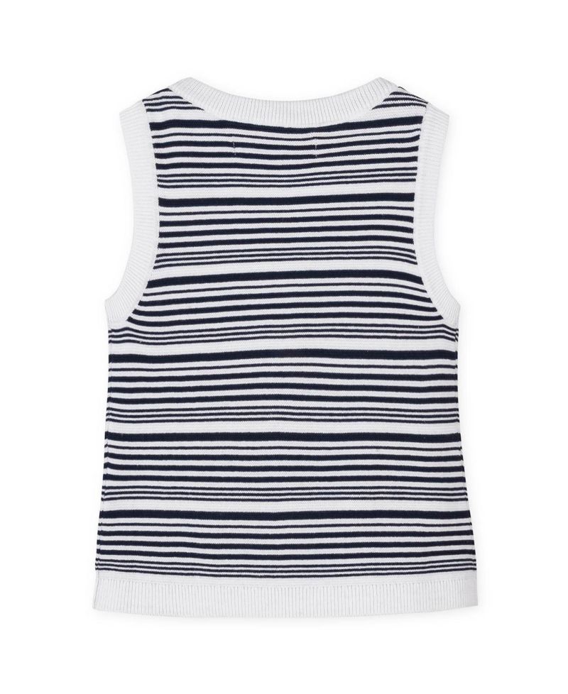 Girls Hope and Henry Organic Sweater Tank