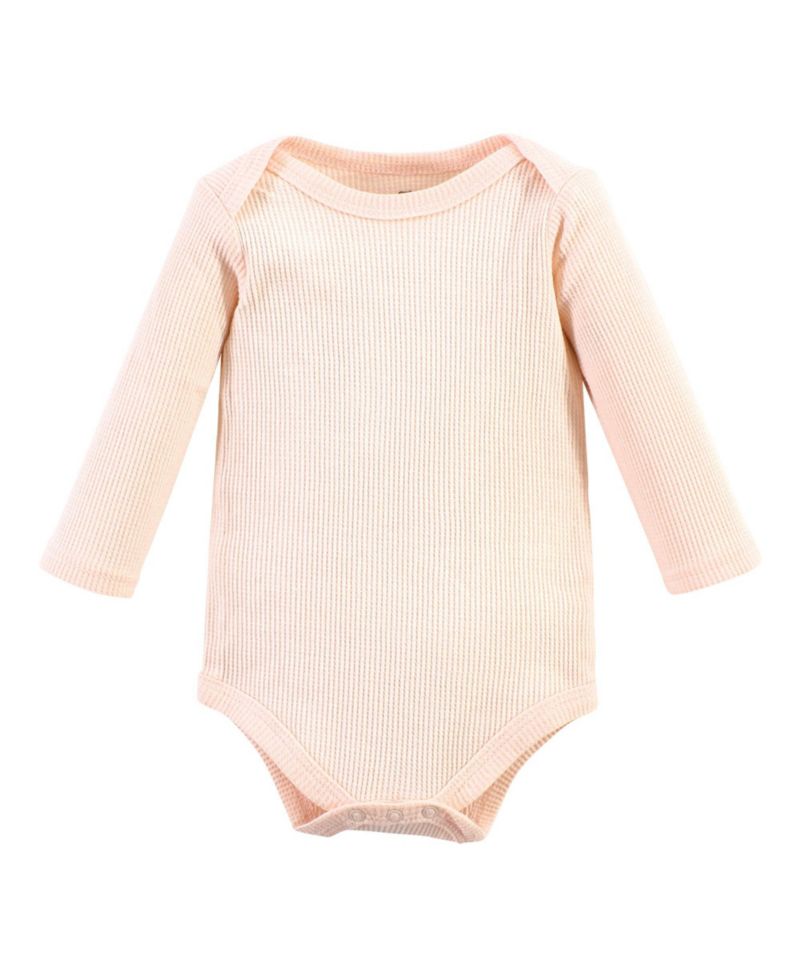 Baby Girls Hudson Thermal Long Sleeve Bodysuits