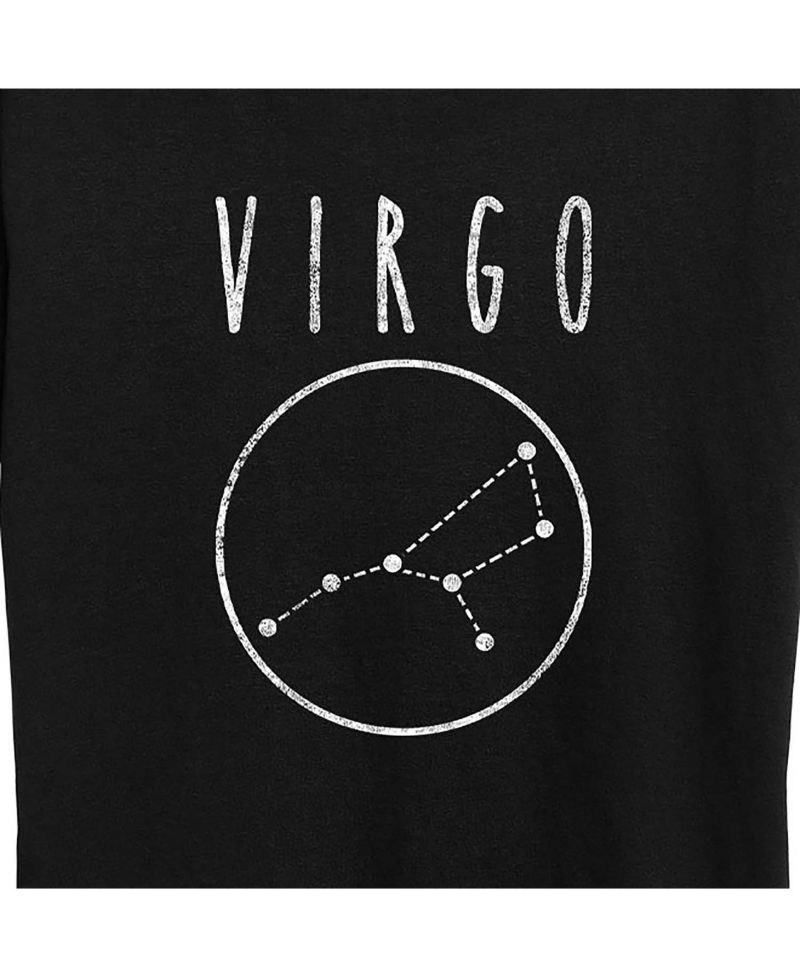 Trendy Plus Size Astrology Virgo Graphic T-shirt