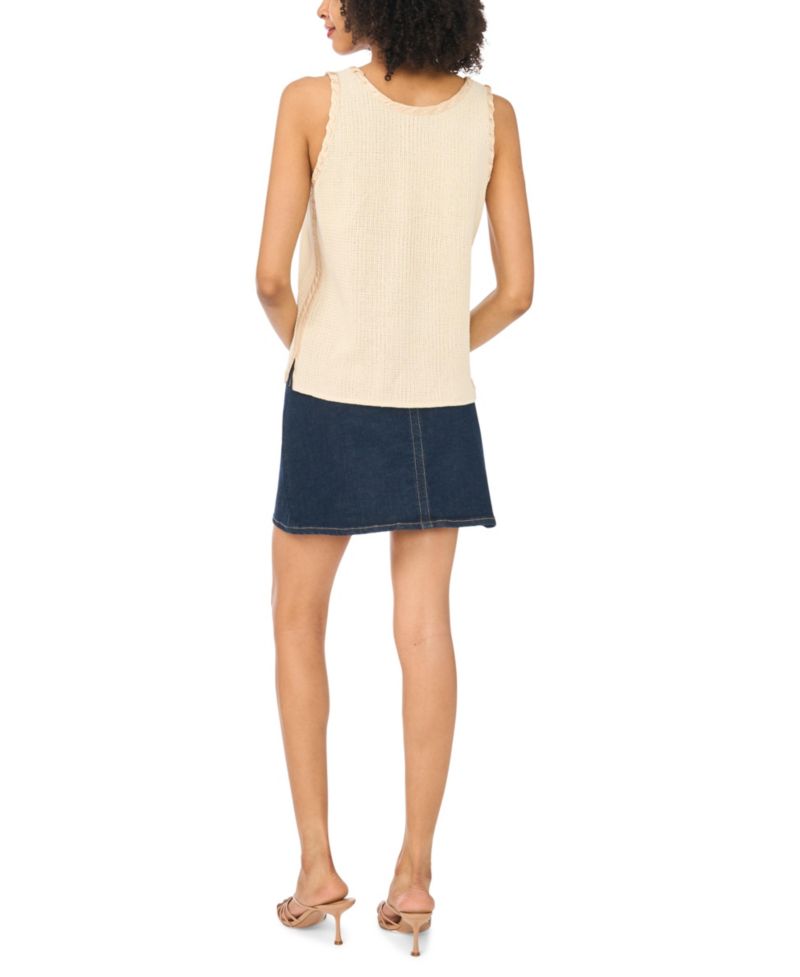 Women's Cotton Scoop Neck Tank Top