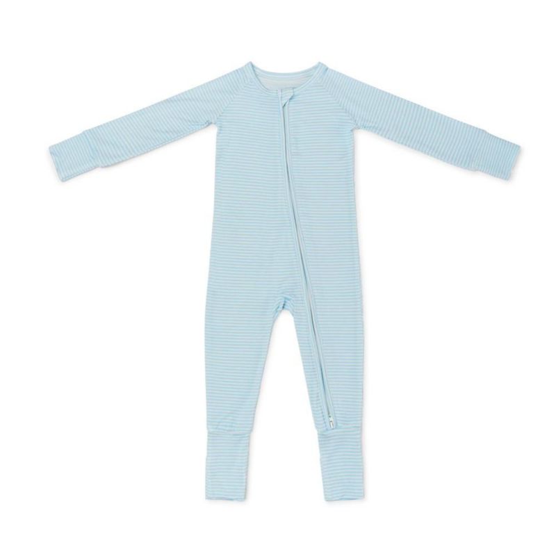 Baby Boys Seaside Stripe Bamboo Sleeper