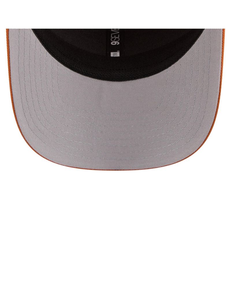 Men's Texas Orange Texas Longhorns Patched 9SEVENTY Trucker Adjustable Hat