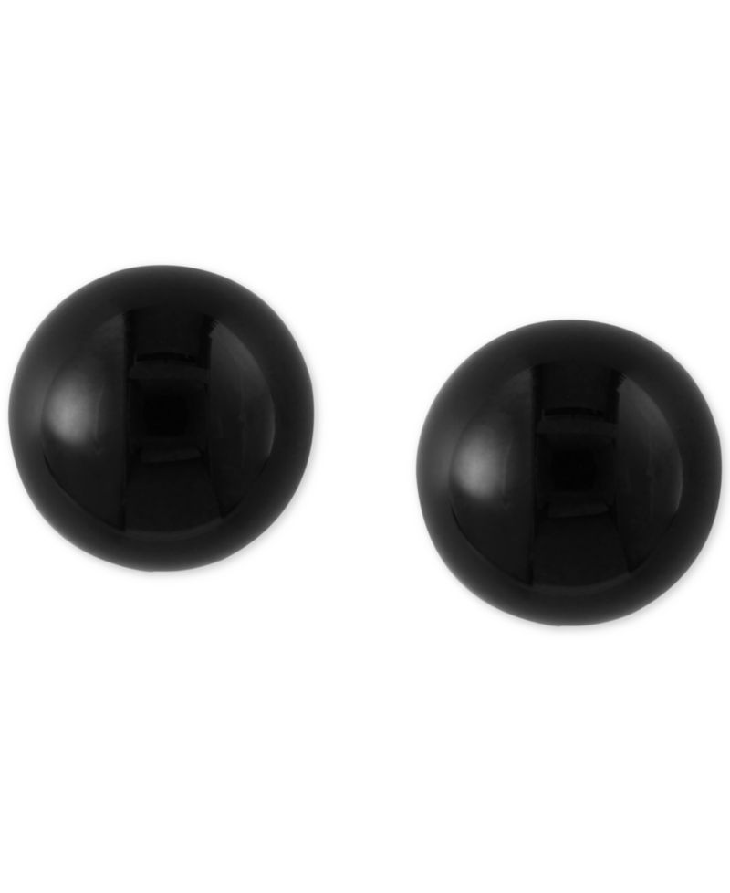 EFFY® Onyx (10mm) Stud Earrings in 14k Gold
