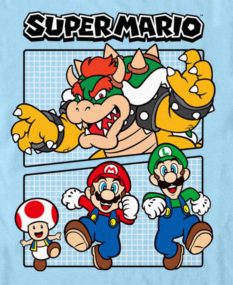 Men's Nintendo Sm Watch Your Back T-Shirt