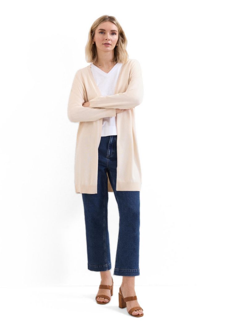 Women's Sabrina Longline Open Front Cardigan