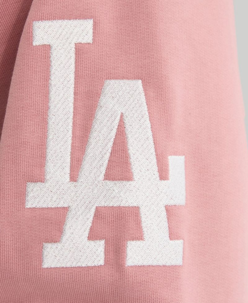 Men's Los Angeles Dodgers Iconic Relaxed-Fit Long-Sleeve Crewneck Sweatshirt