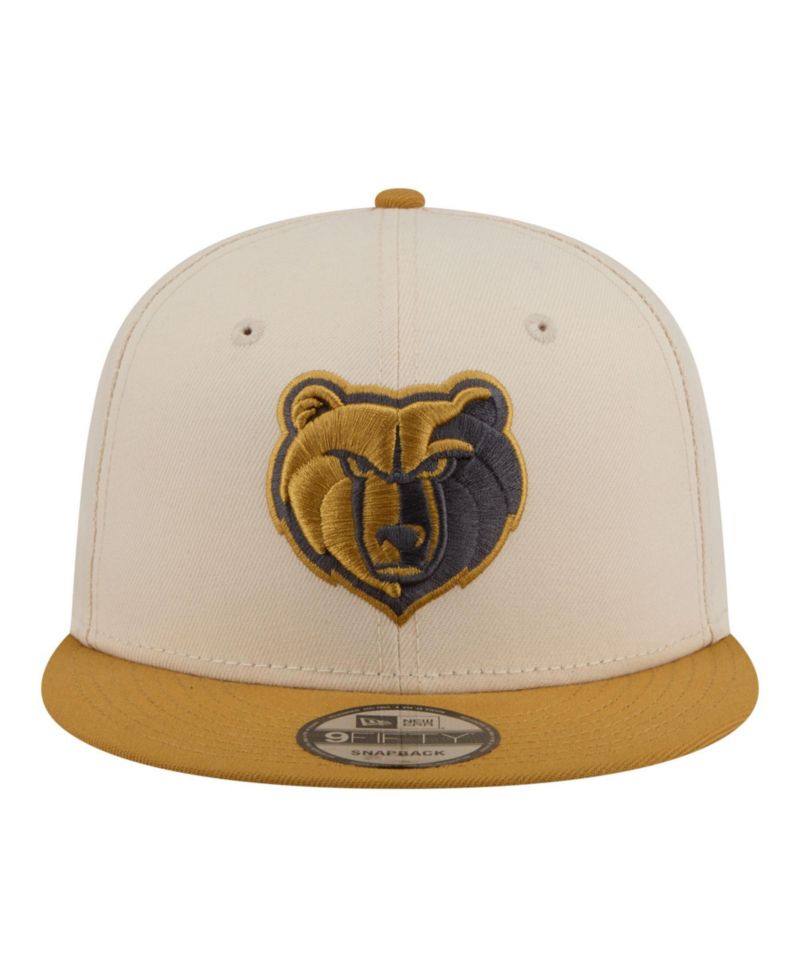 Men's Cream/Tan Memphis Grizzlies Two-Tone Color Pack 9FIFTY Snapback Hat