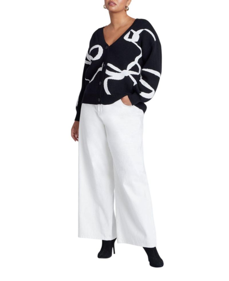 Women's Intarsia Cardigan