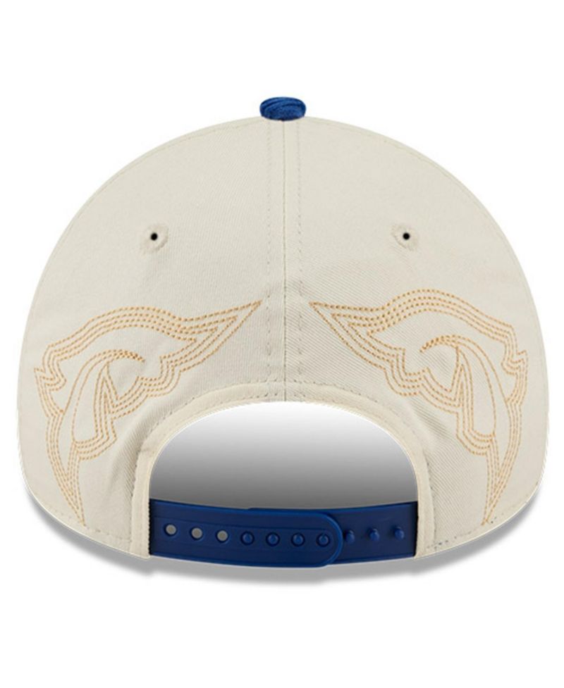 Men's Stone Kansas City Royals Western Stitch 9FORTY A-Frame Adjustable Hat