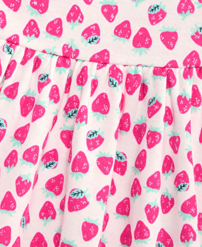 Baby Girls' 0M-24M Strawberry-Print Dress