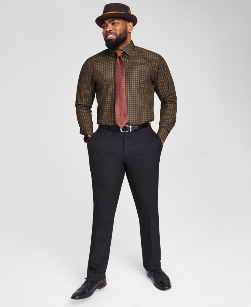 Tayion Men's Brown & Gold Career Collection - Macy's