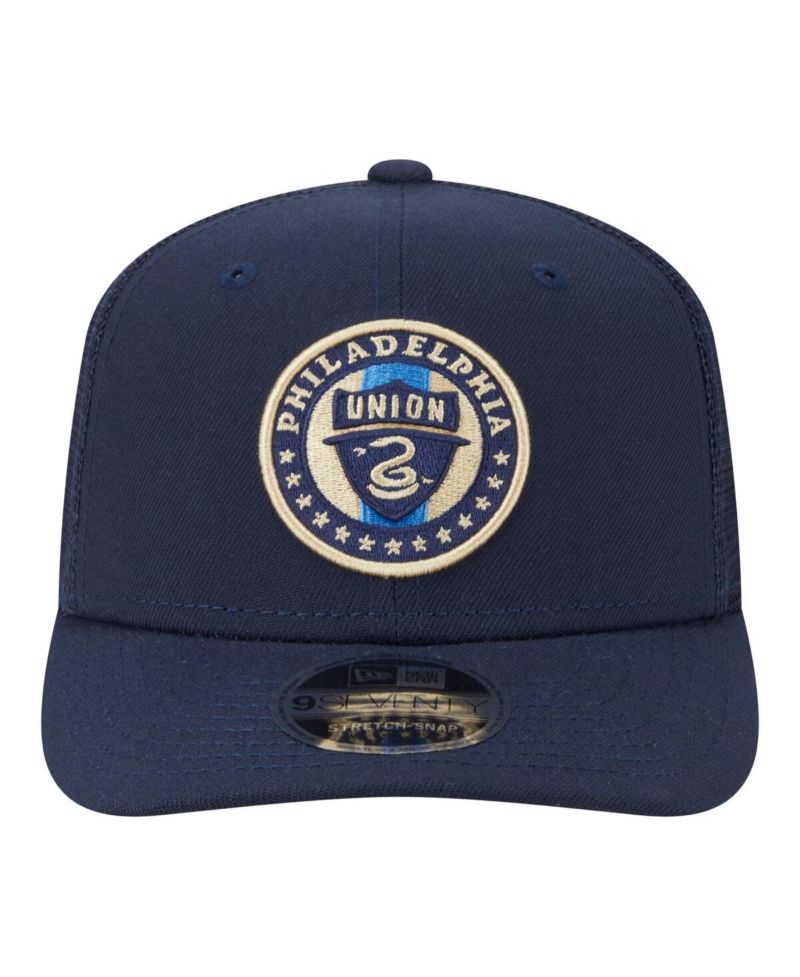 Men's Navy Philadelphia Union Jersey Hook 9SEVENTY Adjustable Hat