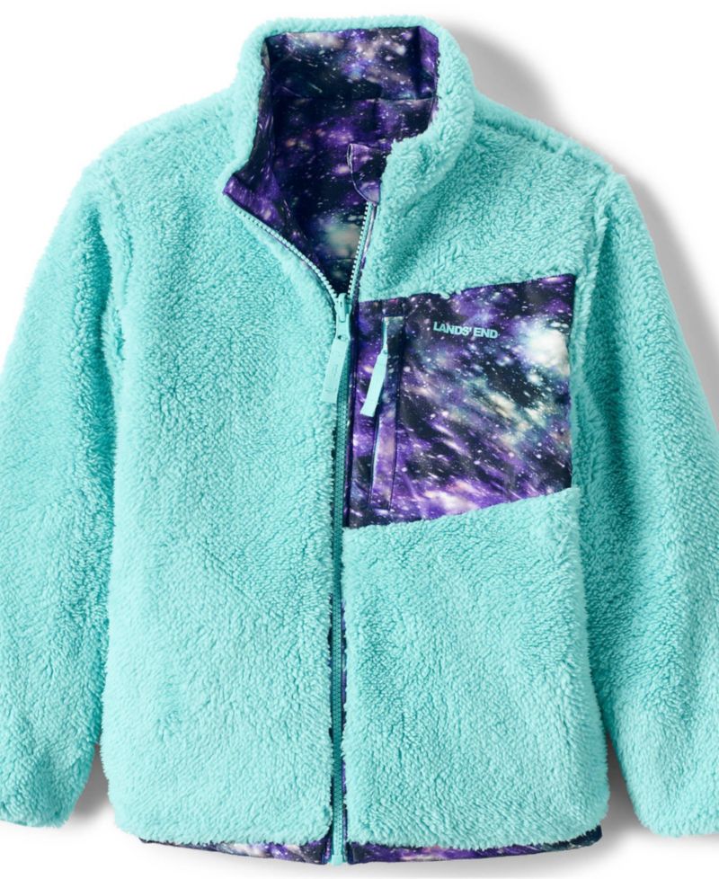 Boys Reversible Fleece Puffer Jacket