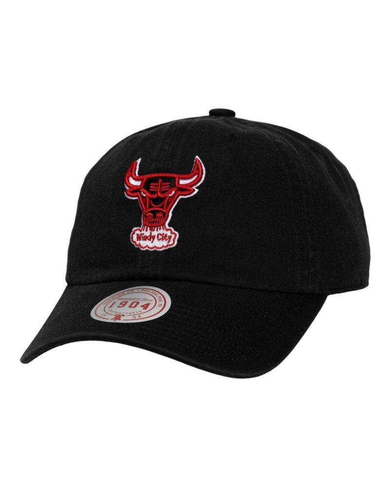 Men's Black Chicago Bulls Hardwood Classics 1904 Adjustable Hat