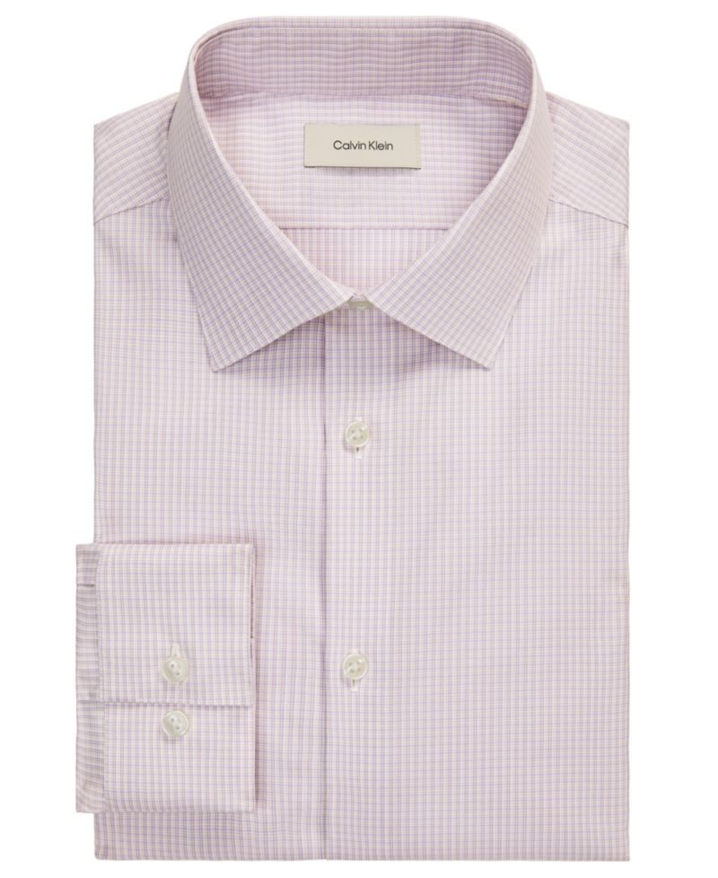 Men's Performance Wrinkle-Free Slim-Fit Dress Shirt