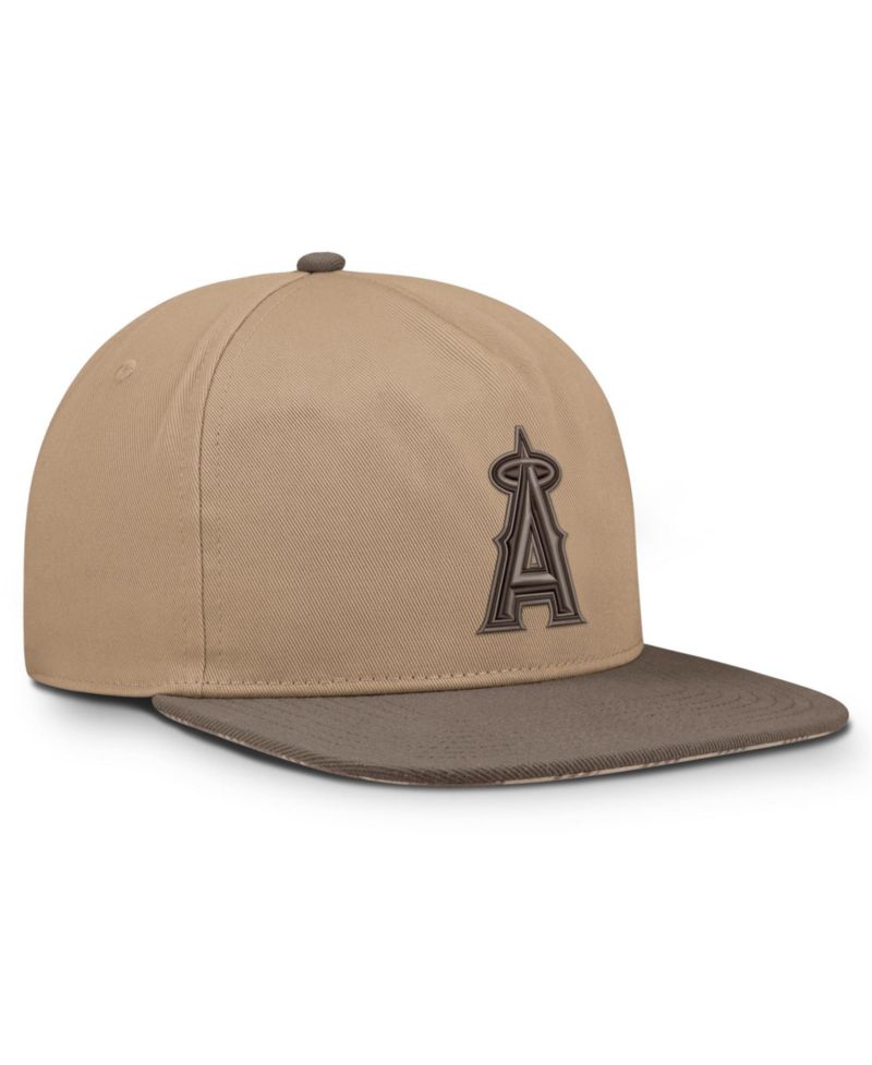 Men's Light Brown Los Angeles Angels Statement Adjustable Hat