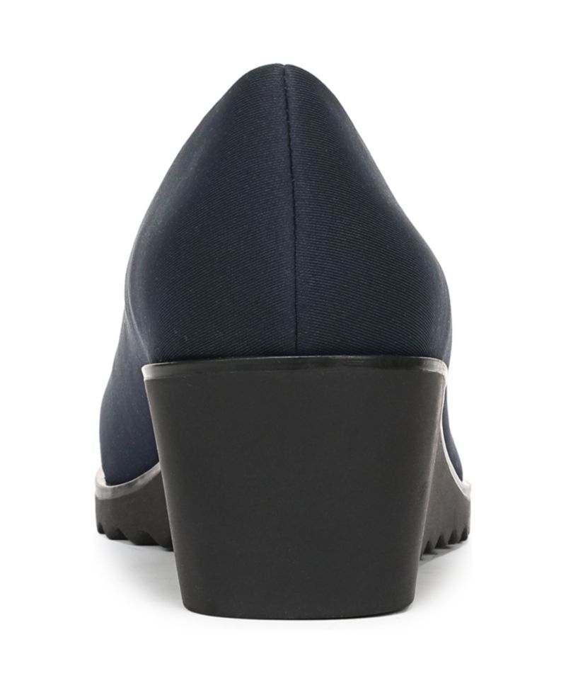 Women's Ziva Round Toe Wedge Loafers