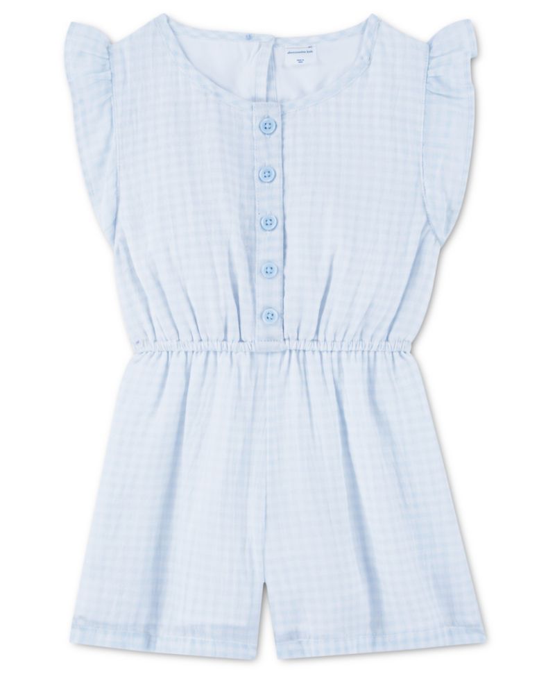 Toddler Girls' 2T-5T Crewneck Romper