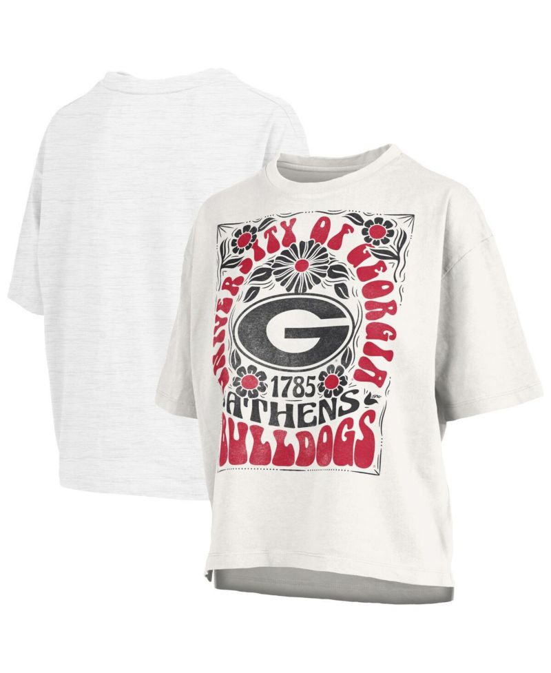 Women's White Georgia Bulldogs Harmony Oversized T-Shirt