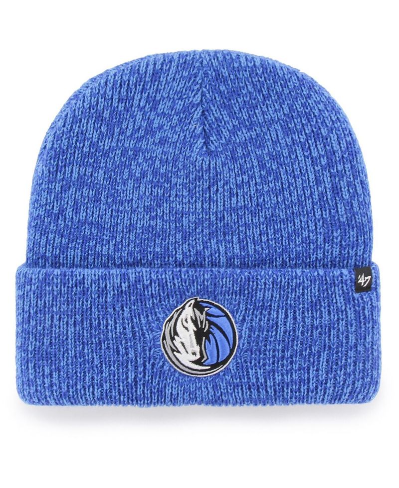 Men's '47 Blue Dallas Mavericks Brain Freeze Cuffed Knit Hat