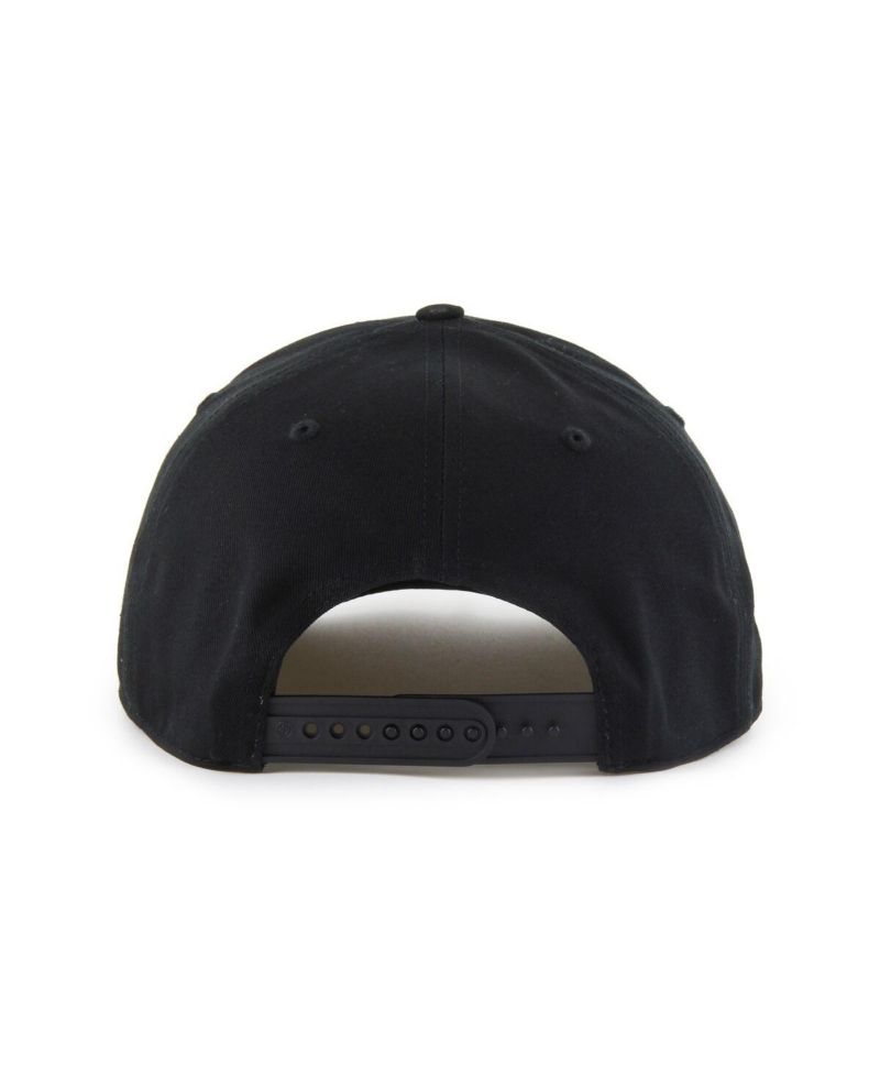 Men's Black Philadelphia Flyers Hard Hat Arch Hitch Adjustable Hat