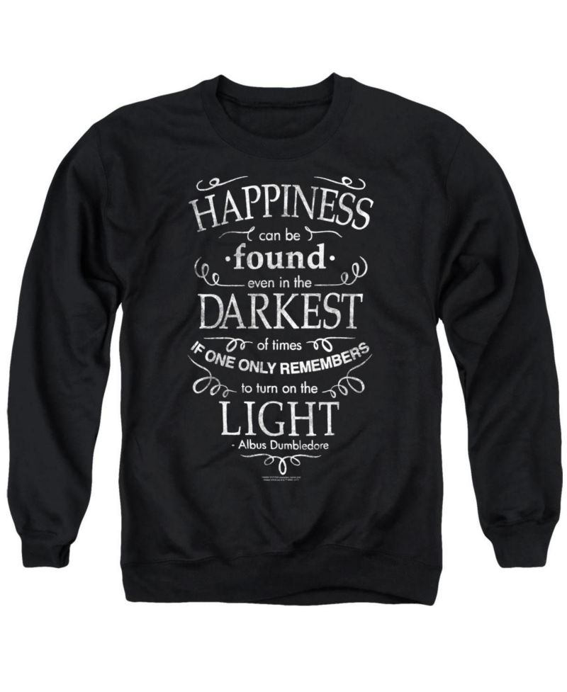Men's Happiness Graphic Classic-Fit Crewneck Sweatshirt