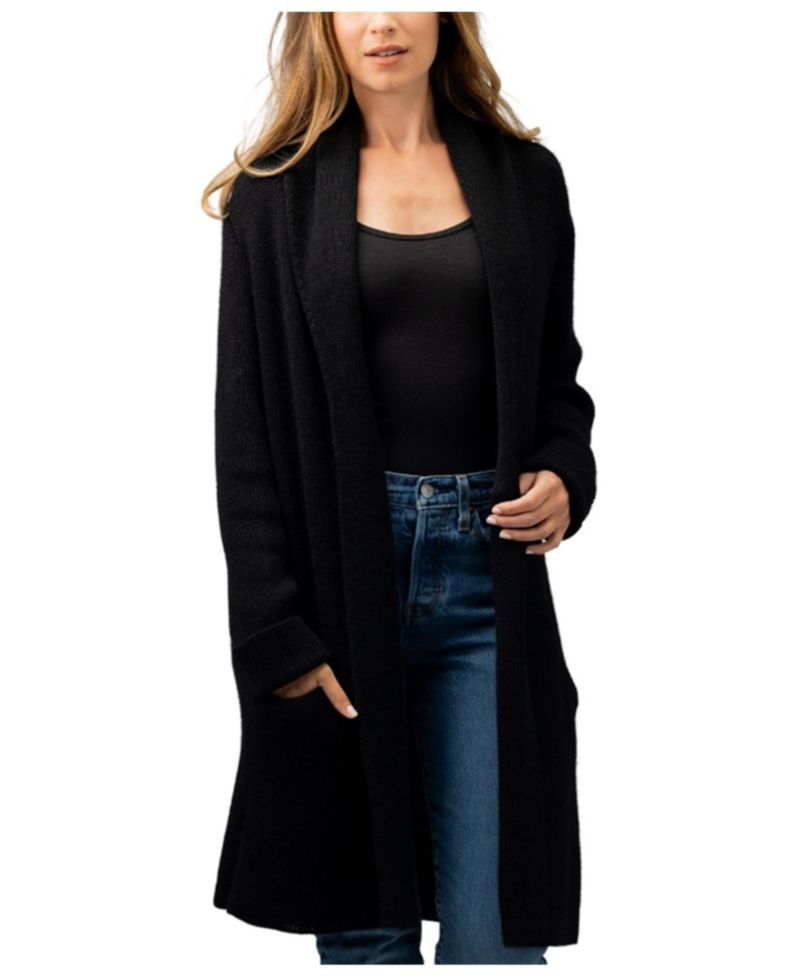 Jena Alpaca Long Cardigan