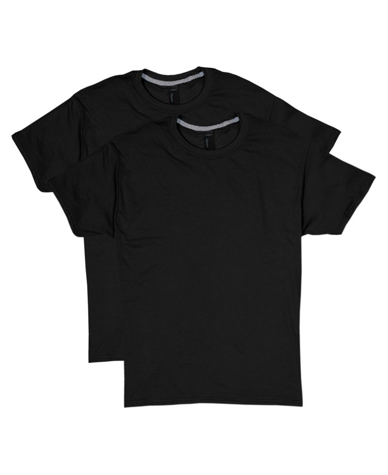 X-Temp Men's Short Sleeve Crewneck T-Shirt, 2-Pack