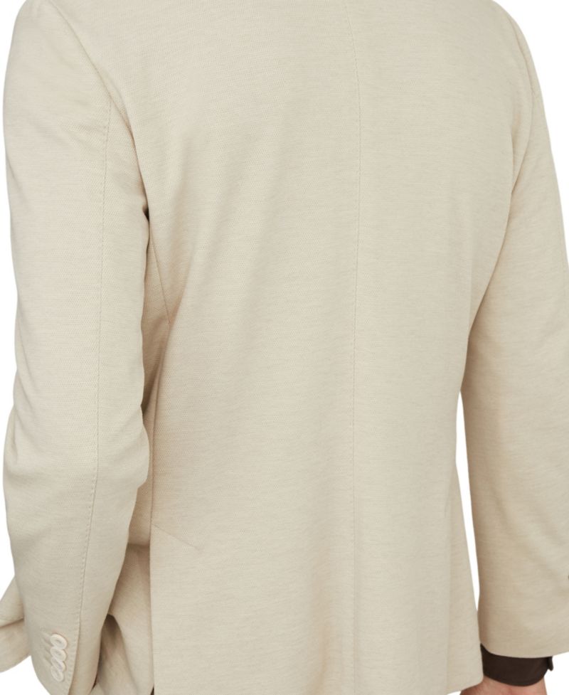 Мужской однобортный костюм-блейзер из текстурированного джерси Gerrard Tailored Fit