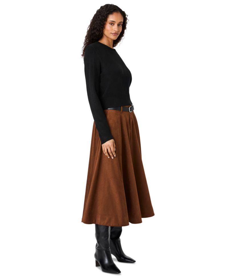 Women's Baby Soft Crewneck Long-Sleeve Sweater