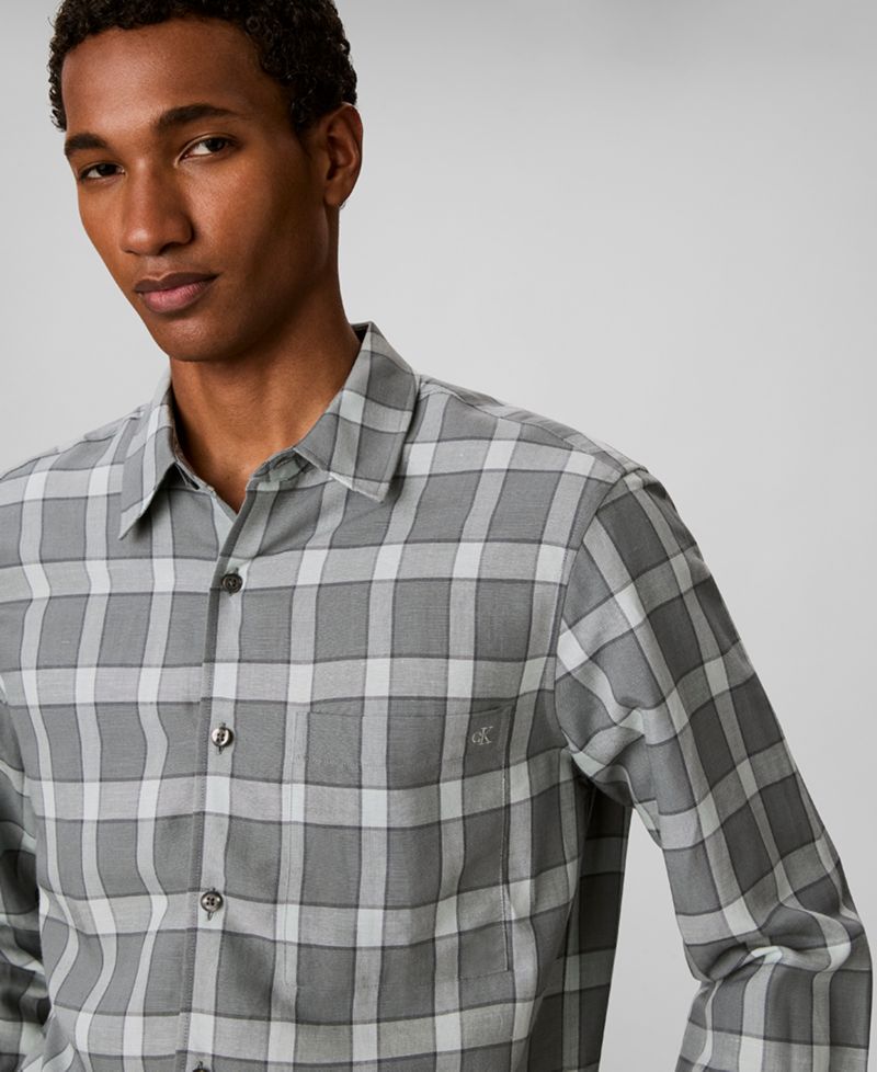 Men's Yarn-Dyed Plaid Classic Shirt