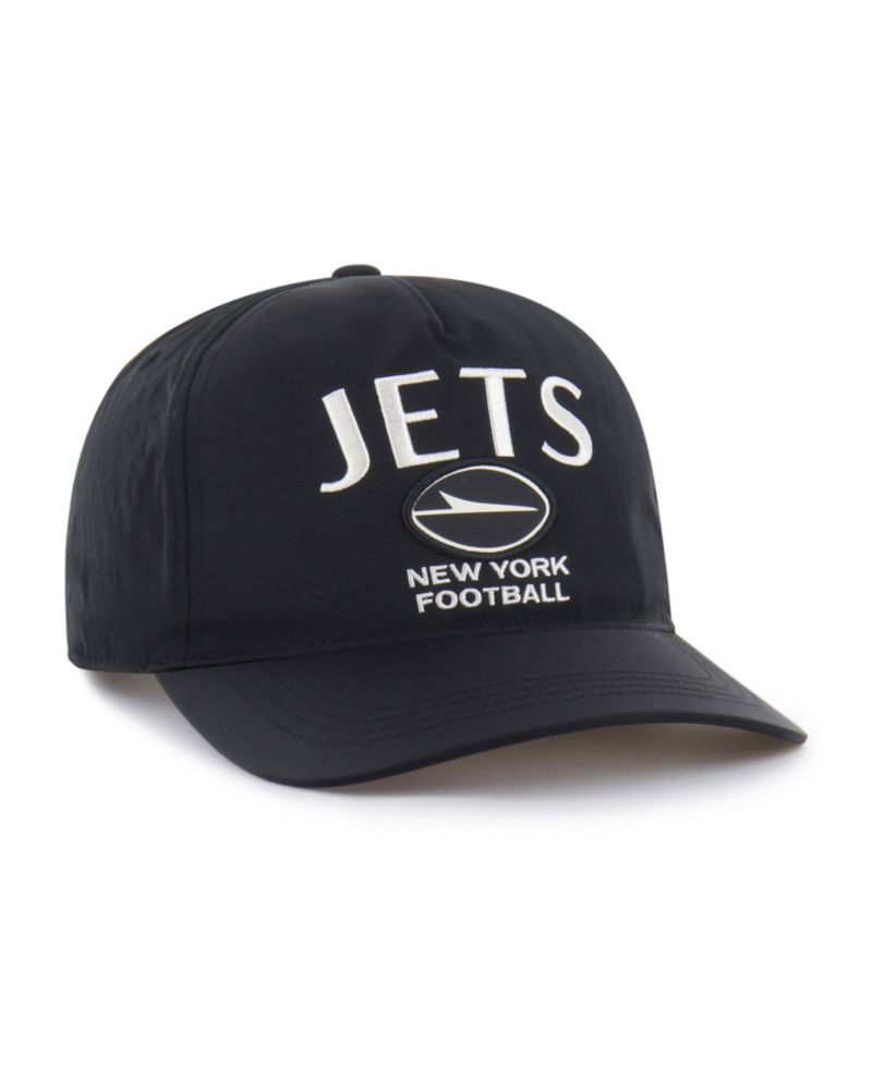 Men's Black New York Jets Modernia Hitch Adjustable Hat
