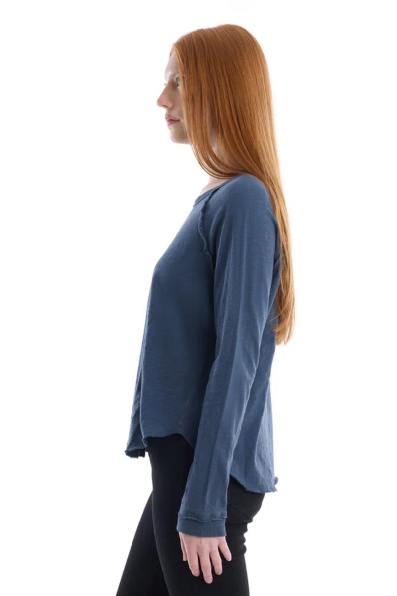 Women's Clothing Raglan Long Sleeve Tee