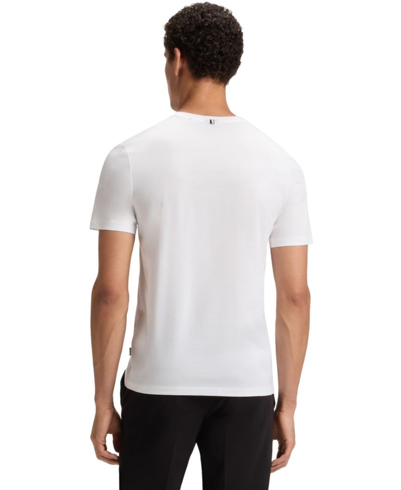 Men's Slim-Fit Mercerized-Cotton T-shirt