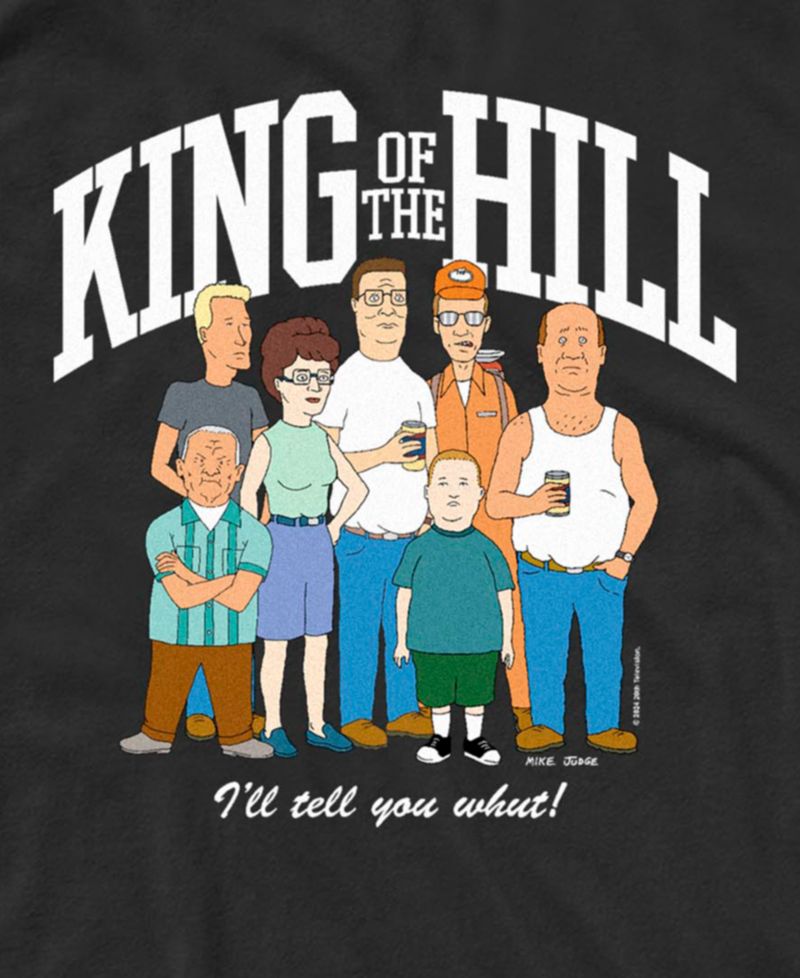 Men's King of the Hill Cast Graphic Tank Top