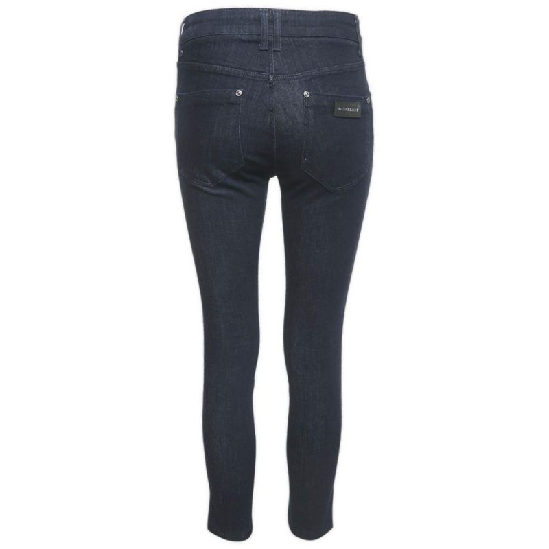 Women's Cannington Mid-Rise Skinny Dark-Rinse Jeans