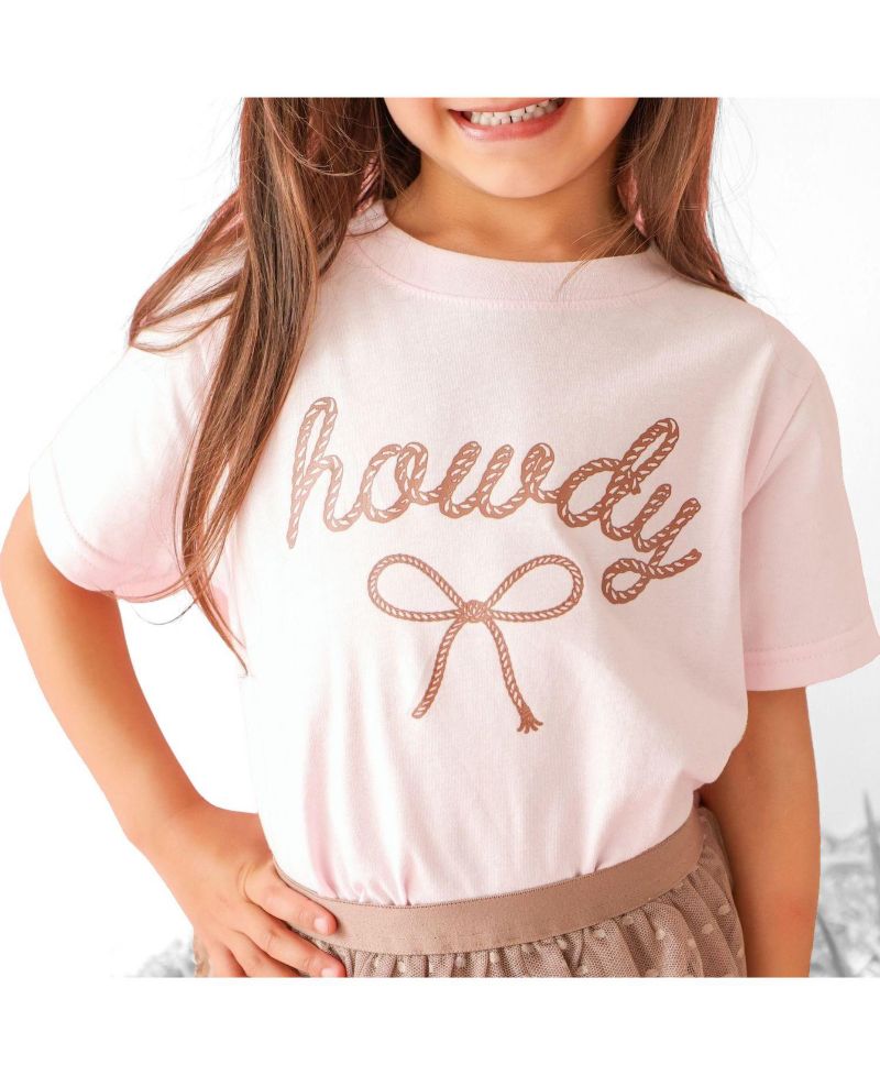 Baby Girls 12M - 24M Howdy Darling Western Short Sleeve T-Shirt